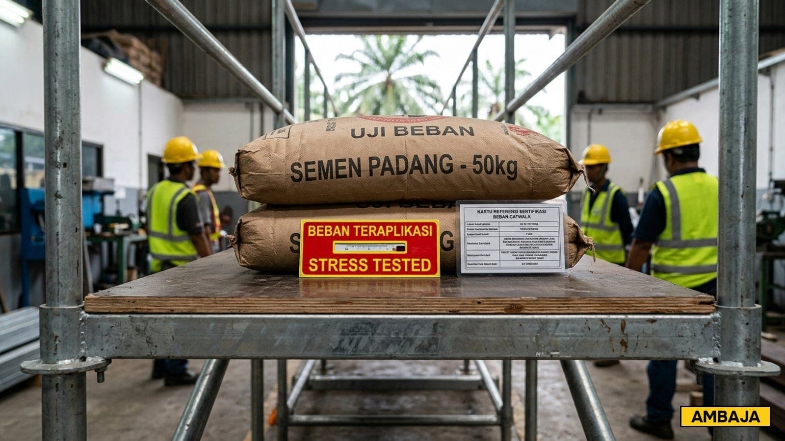 Beban Kerja Scaffolding (SWL): Desain, Faktor Keamanan & Inspeksi