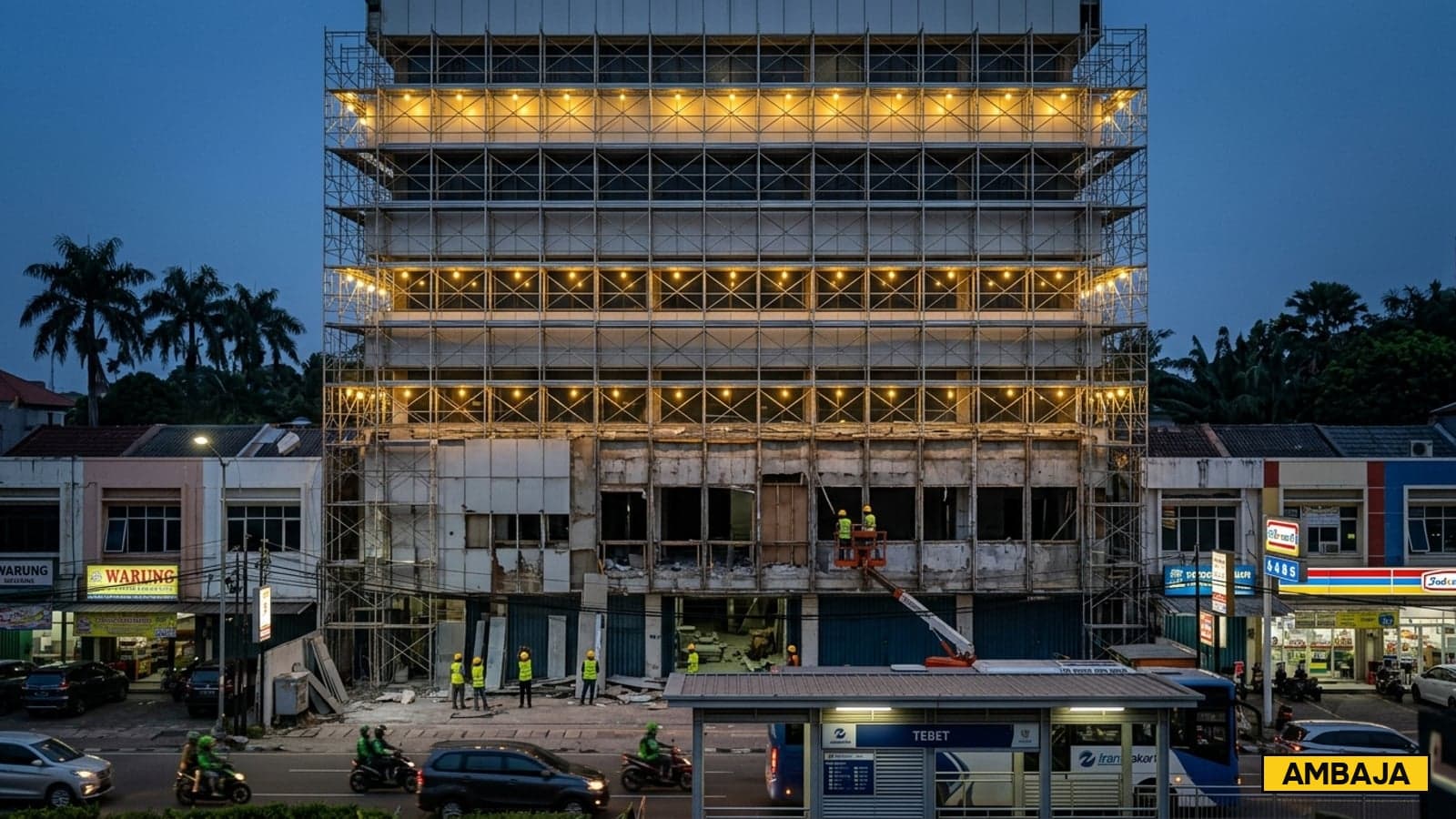 Case Study: Renovasi Kantor 8 Lantai Tebet