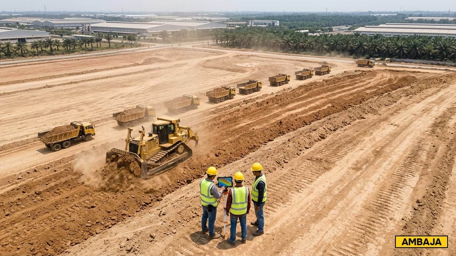 Cut & Fill 50.000 m³ Deltamas — 3 Minggu Selesai
