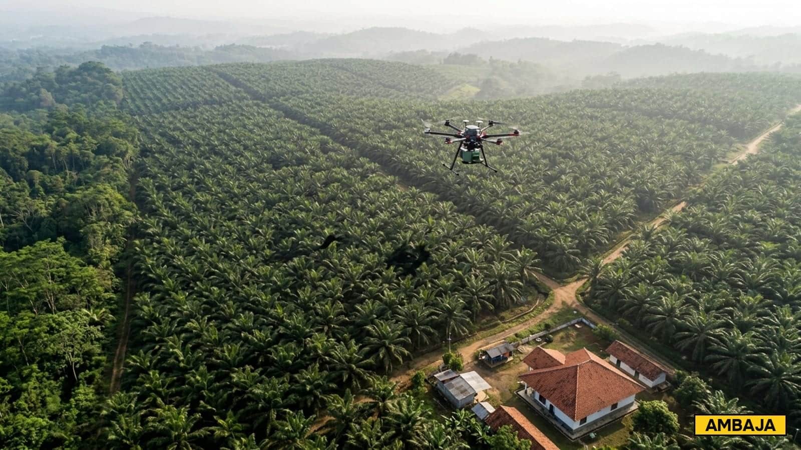 Pemetaan 50 Hektar Perkebunan Bogor dengan Drone LiDAR